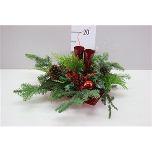 Arr Kerststuk Zink Nr 16