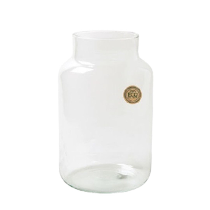 <h4>Glas Eco vaas Gigi d13/19*30cm</h4>