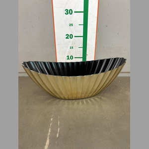 .DIV KUNSTSTOF OVAAL RIBBEL GOUD