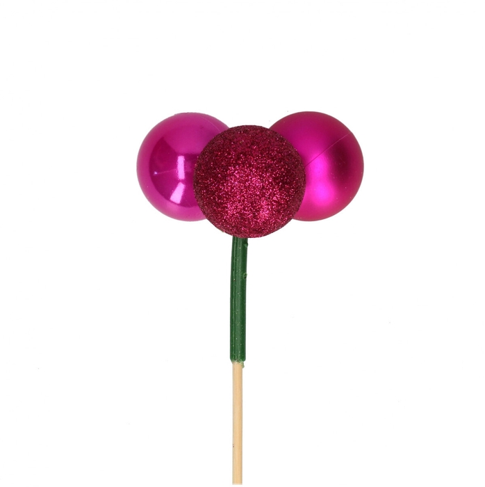<h4>50cm Kerstbal trio 4cm mix</h4>