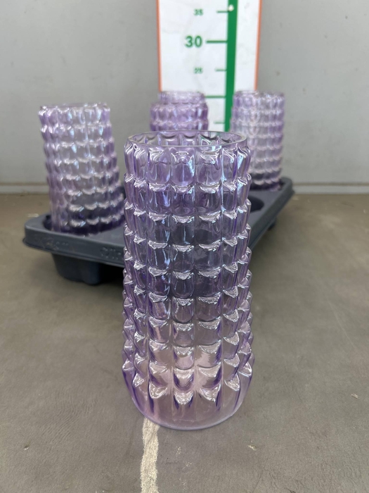 <h4>GLAS VAAS RIBBEL LILA H20XD11</h4>