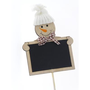 Stick Board Snowman 12cm 86759