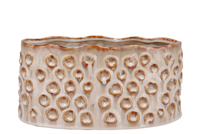 Alora Cozy Sand Pot 34x17x16cm