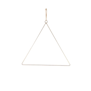 Triangle 30cm Metal Medium Sb Gold