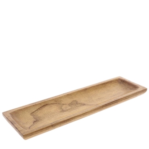 Homedeco Ligno schaal 60*17*4cm