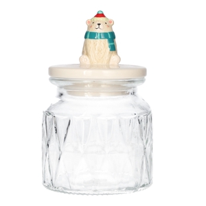 DF11-730660900 - Storage jar Toffee1 d11xh17 white