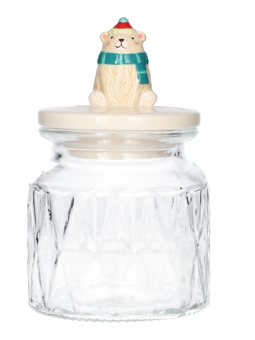 <h4>DF11-730660900 - Storage jar Toffee1 d11xh17 white</h4>