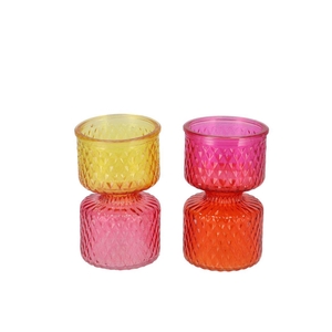 Lynn Colourfull Mix Vase Ass 8x12cm