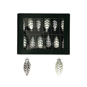 Kerstbal Dennenappel 60mm x12