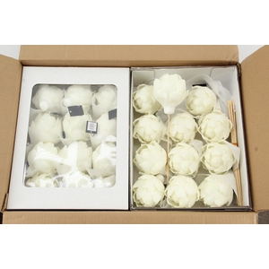 Wax Artichoke Ø8x10cm Cream