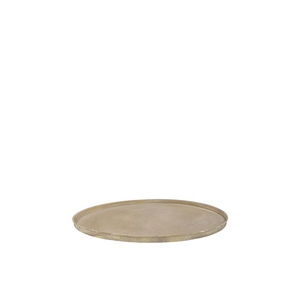 Coaster Cozy Gold Matt Tray Metal 26x2cm