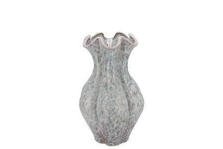 <h4>Inga Driss Grey Vase Active Glaze 19x19x25cm Nm</h4>