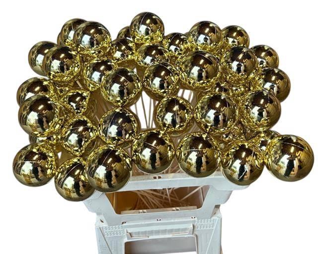 <h4>KUGEL AUF STAB H% GOLD GLANZ</h4>