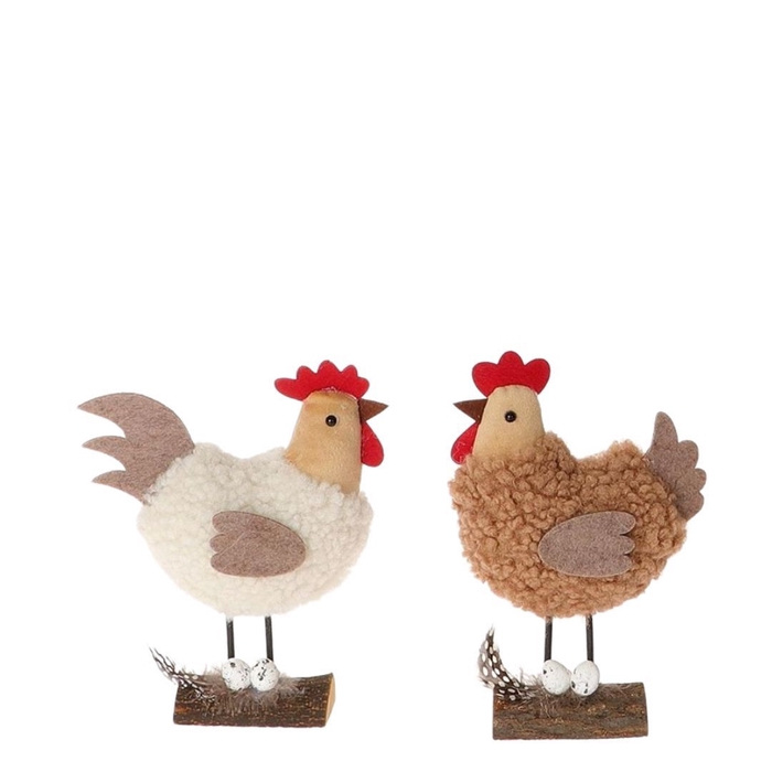 <h4>Pasen Deco kip 11.5*7*9.5cm</h4>
