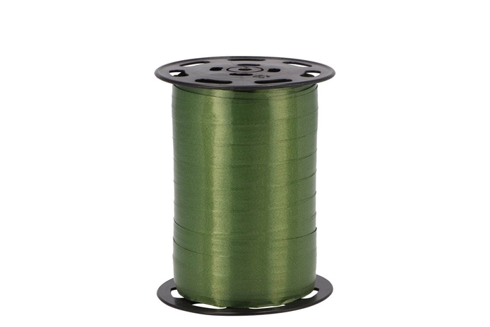 <h4>Ribbon Curl 10mm 250m Moss Green</h4>