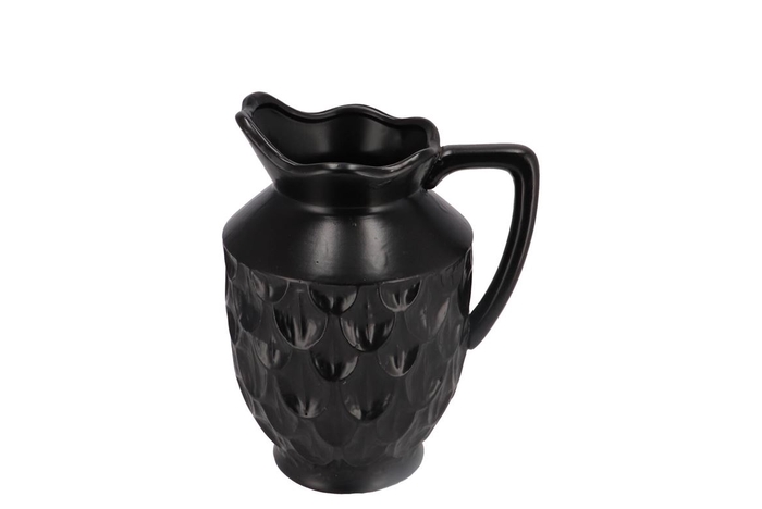 <h4>Inga Boa Black Vase 21x17x26cm</h4>