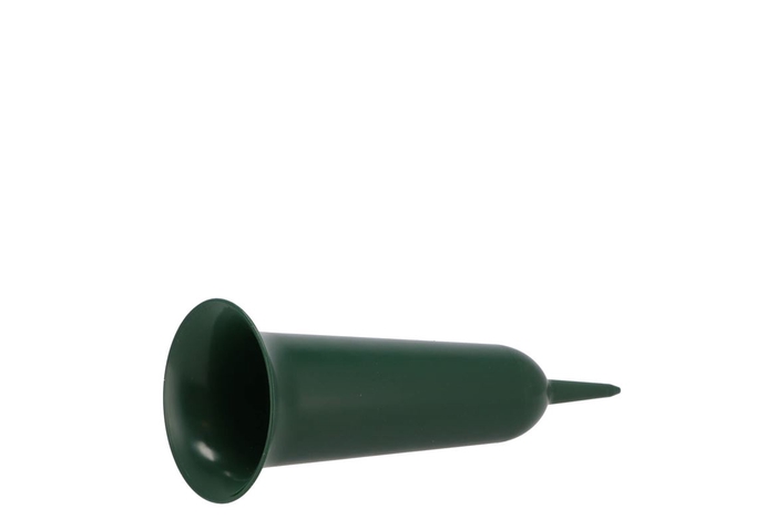 <h4>Flowermaterial Grave Vase 26cm Green</h4>