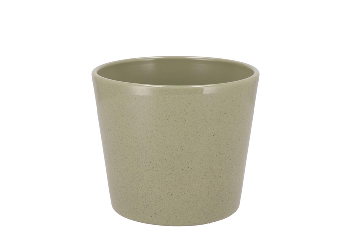 <h4>Ceramic Kiwi Stone Pot 11cm</h4>