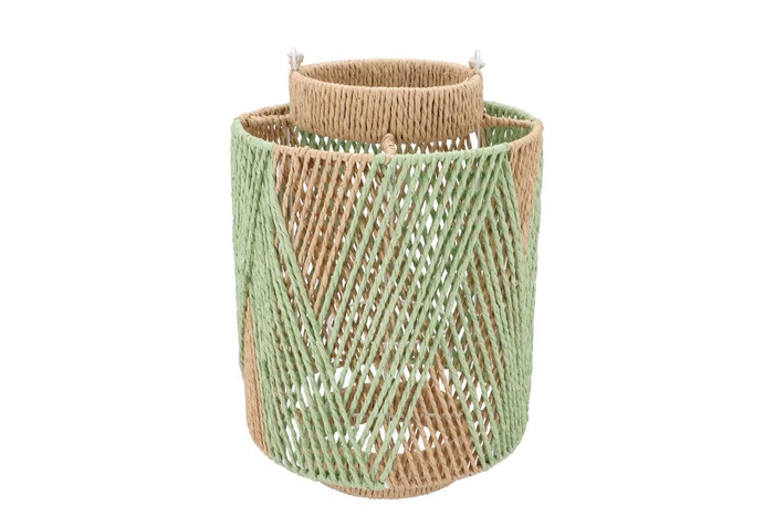 <h4>Gaby Pistache Lantern 25x36cm Nm</h4>