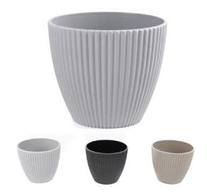 <h4>VASO DE MELAMINA PARA FLOR 13.5*11.5CM 15817 IMP</h4>