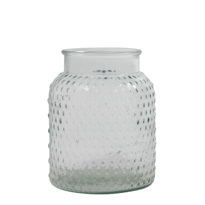 <h4>Glas Vaas Liege dots d13.5*18cm</h4>