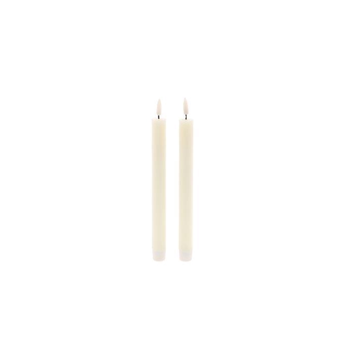 <h4>Candle Azra LED Timer 2Pcs H24.5D2.2</h4>
