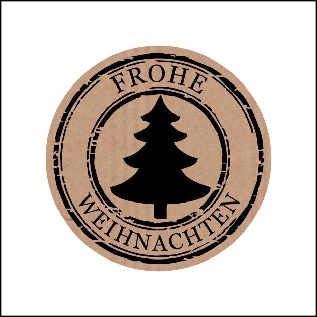 <h4>Kerst Sticker 35mm x500 F.Weihnachten</h4>