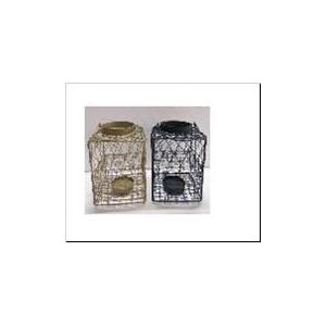 Tealight Metal 16x16x18cm Mix/