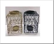 <h4>Tealight Metal 16x16x18cm Mix/</h4>