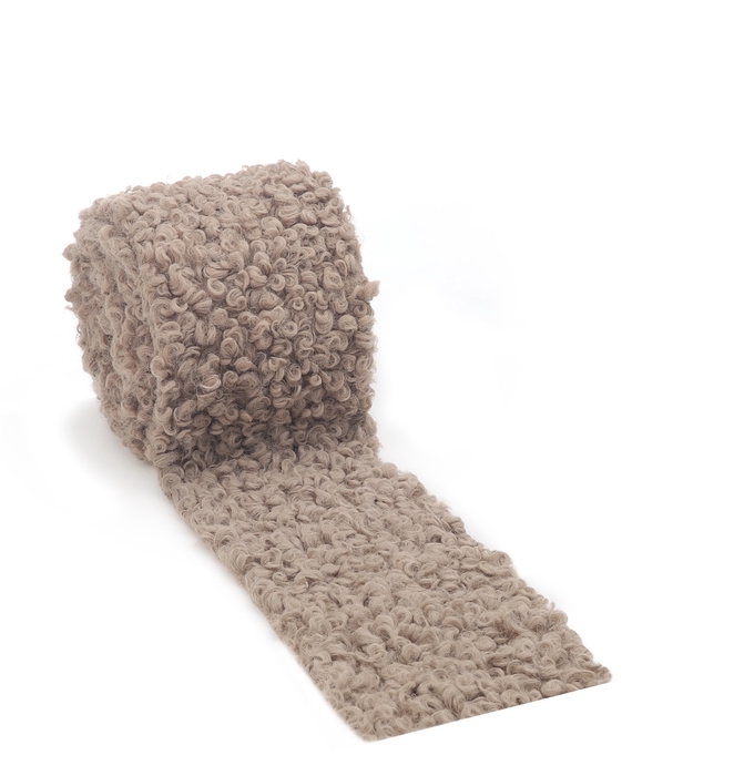 LAMMY RIBBON 8CM 2M CREME