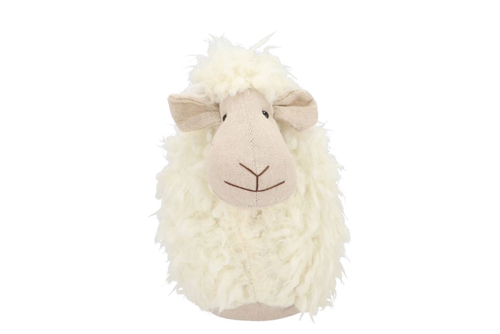 <h4>Pluche Sheep Natural Mix Ass 19x14x16cm Nm</h4>