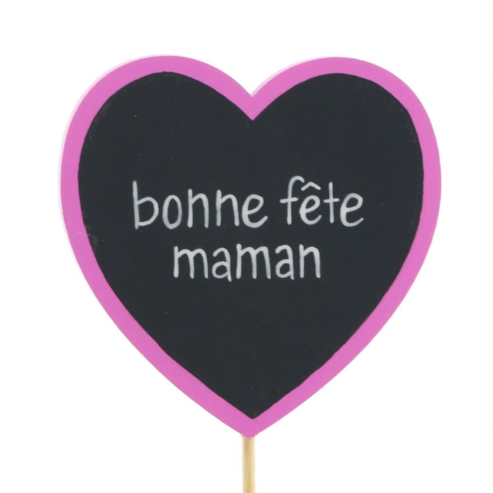 <h4>Valentine 10cm Heart Bonne Fête 6cm</h4>