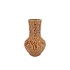 Inga Boa Brown Vase Neck Active Glaze 23x23x39cm