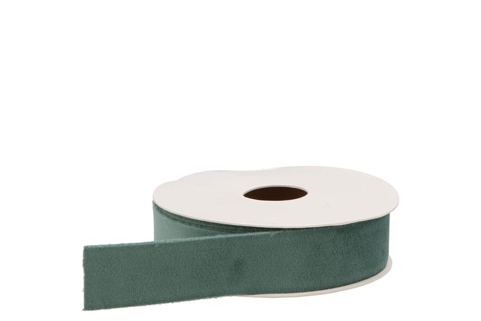 Ribbon Velvet 42 Petrol 5mx25mm P/1