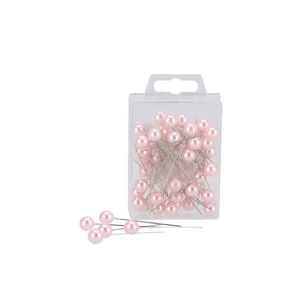 Pearl Pin 10x60mm Rose P/50