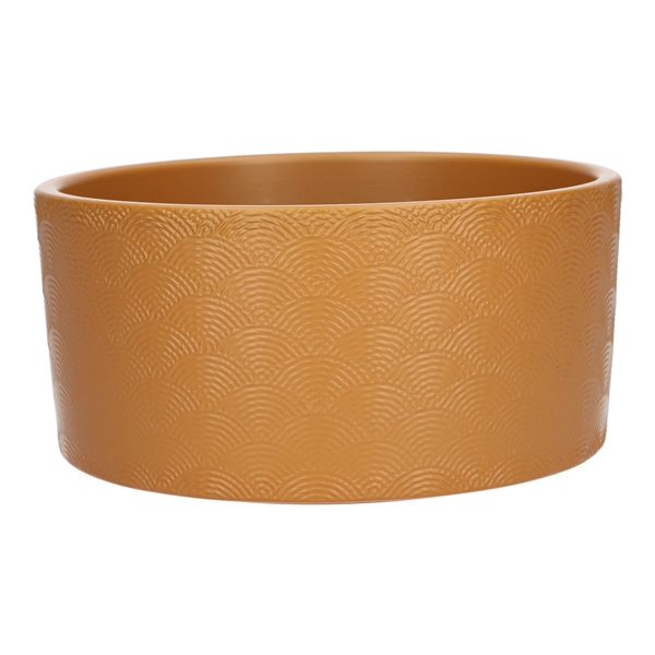 <h4>Planter Napoli d18.5xh9 caramel matt</h4>