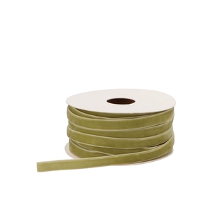 Ribbon Velvety 63 Light Green 20mx9mm Nm