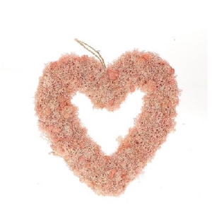 Mothersday Heart reindeer moss d30*5cm