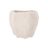 Lisboa White Pot Wave 38x38x33cm