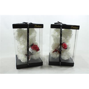 25CM BEER WIT BOEKET