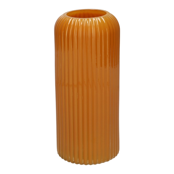 <h4>Vase Nora d6\\8.7xh20 ochre milky</h4>