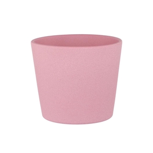 Ceramic Pink Rose Pot 15cm Nm