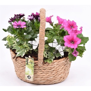 Jute hengselmand 22x19cm