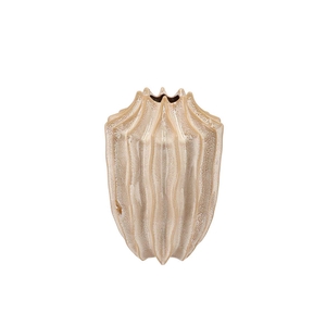 Juna Sand Vase Structure Long 22x22x30cm