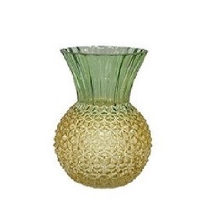 Glass vase Pineapple d16*22cm