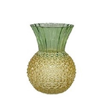 <h4>Glass vase Pineapple d16*22cm</h4>