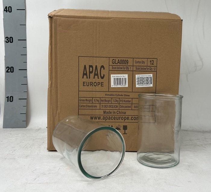 <h4>GLAZEN VAAS H%</h4>