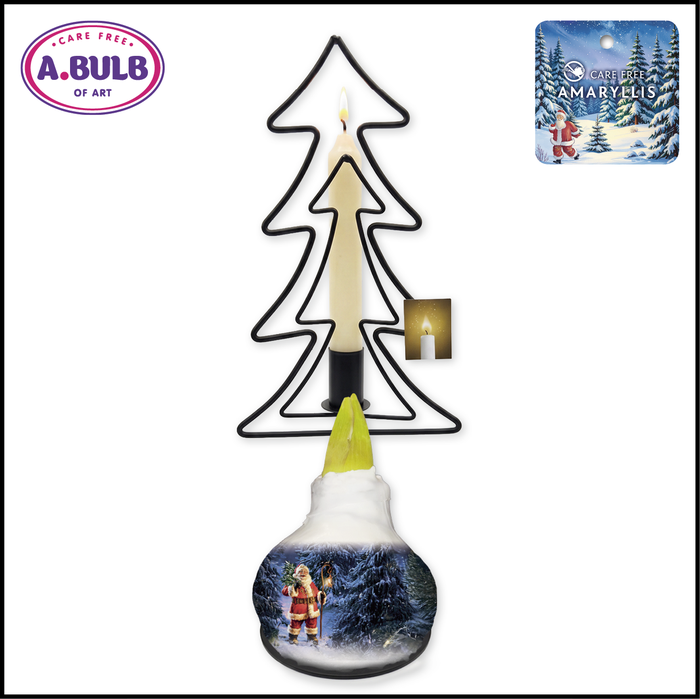 <h4>A.BULB of Art - 36cm Christmas Tree Candle Holder</h4>