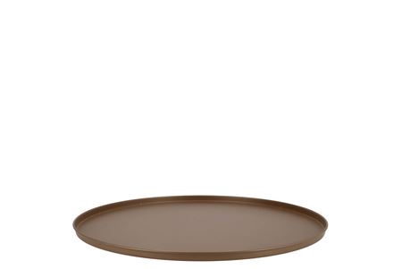 <h4>Coaster Matt Gold Tray Metal 36x36x2cm Nm</h4>