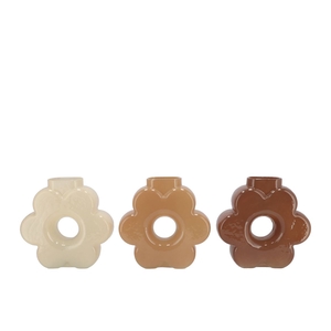 Livia Natural Brown Mix Vase Ass 20x7x19cm